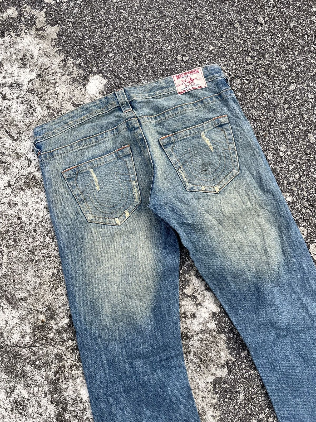 True Religion Vintage True Religion Distressed Denim Size US 34 / EU 50 - 9 Thumbnail