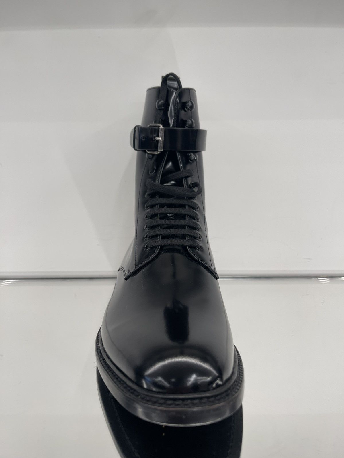 Saint Laurent Paris Saint Laurent Army Laced Boots Size US 11 / EU 44 - 2 Thumbnail