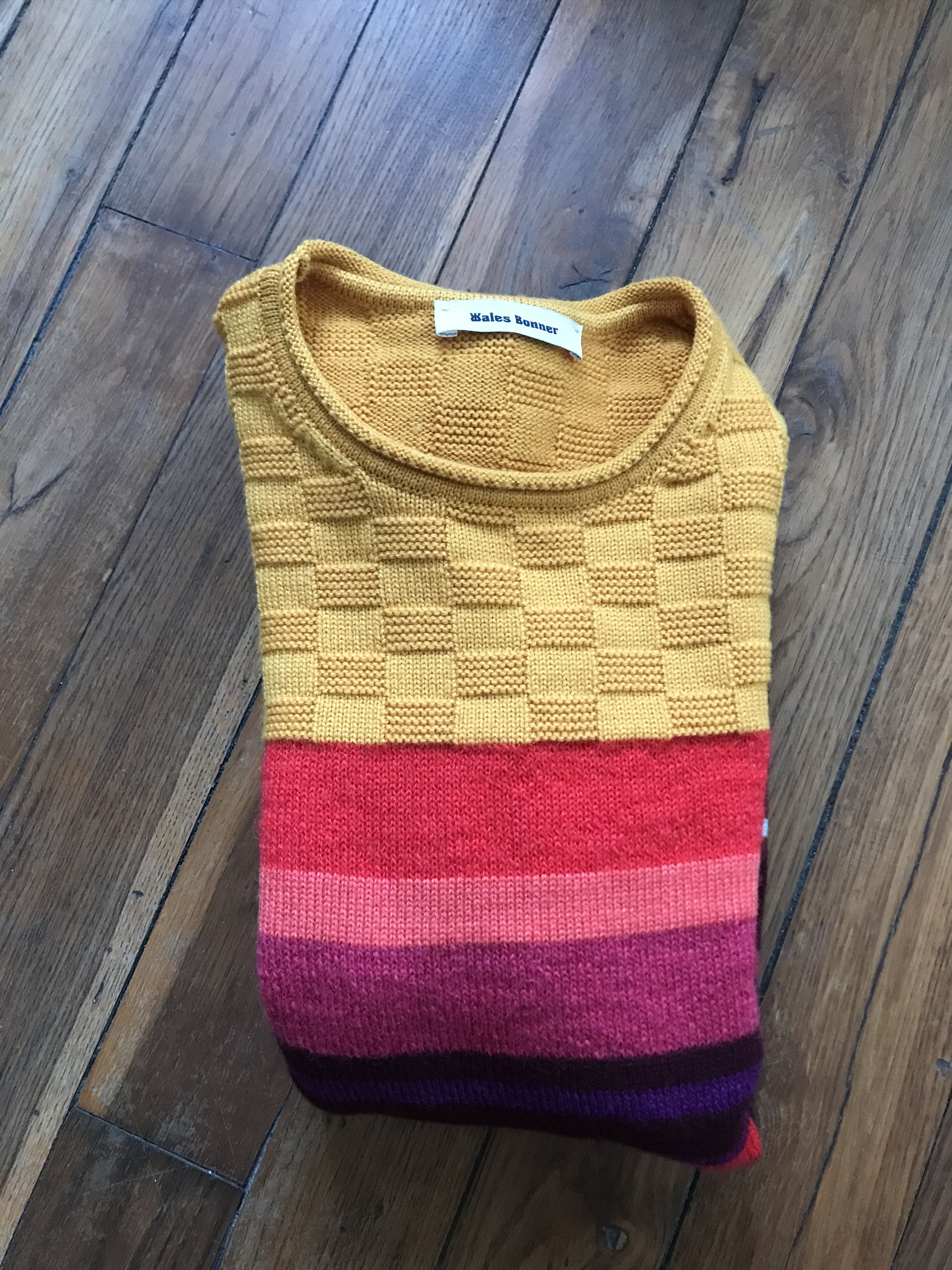 Wales Bonner Wales Bonner "Horizon Blues" Knitwear Size US S / EU 44-46 / 1 - 1 Thumbnail