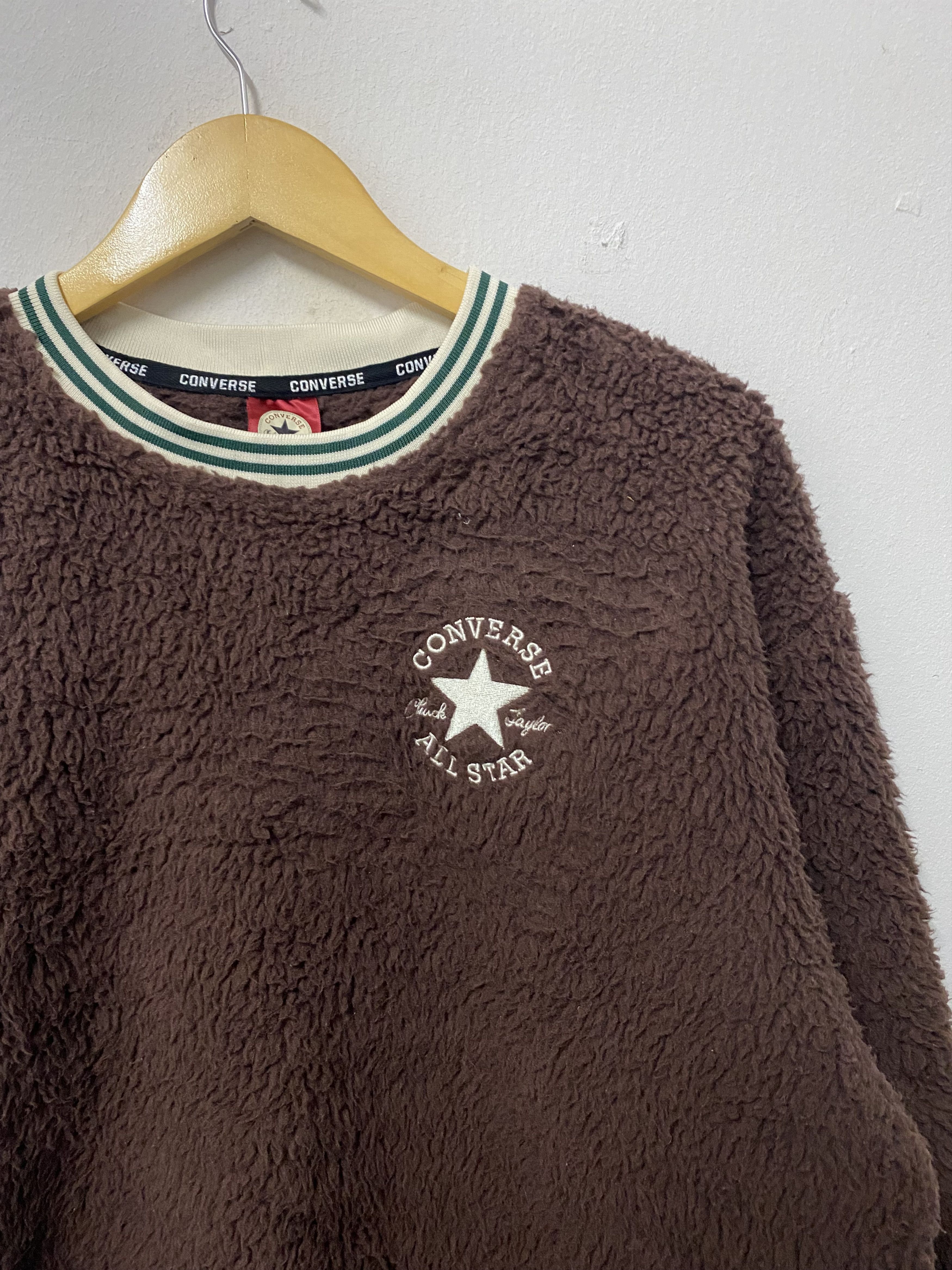 Converse Vintage Converse Fleece Shirts Size US M / EU 48-50 / 2 - 5 Thumbnail