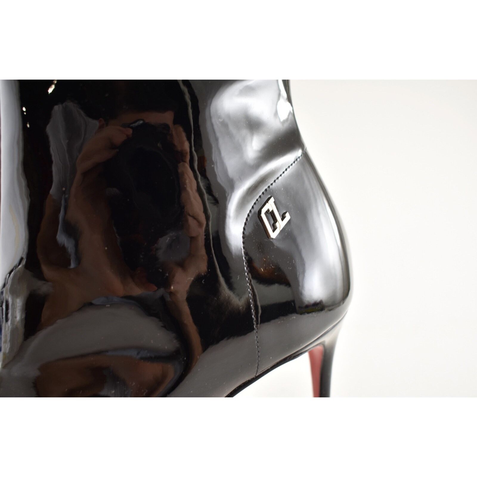 Christian Louboutin Christian Louboutin Sporty Kate Booty 85 Black Patent CL Size US 6.5 / IT 36.5 - 11 Thumbnail