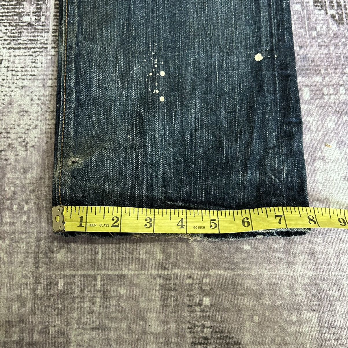 If Six Was Nine Punk Distressed Rockstar Edwin Jeans Size US 32 / EU 48 - 19 Thumbnail