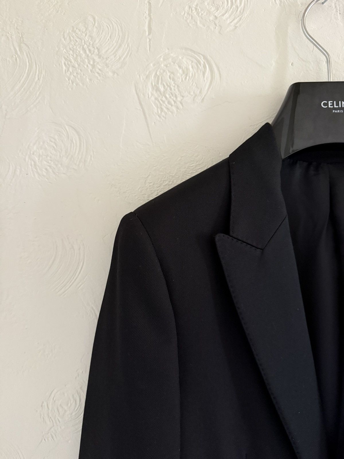 Celine × Hedi Slimane Celine Le Smoking Tuxedo Suit 44 Size 34R - 11 Thumbnail