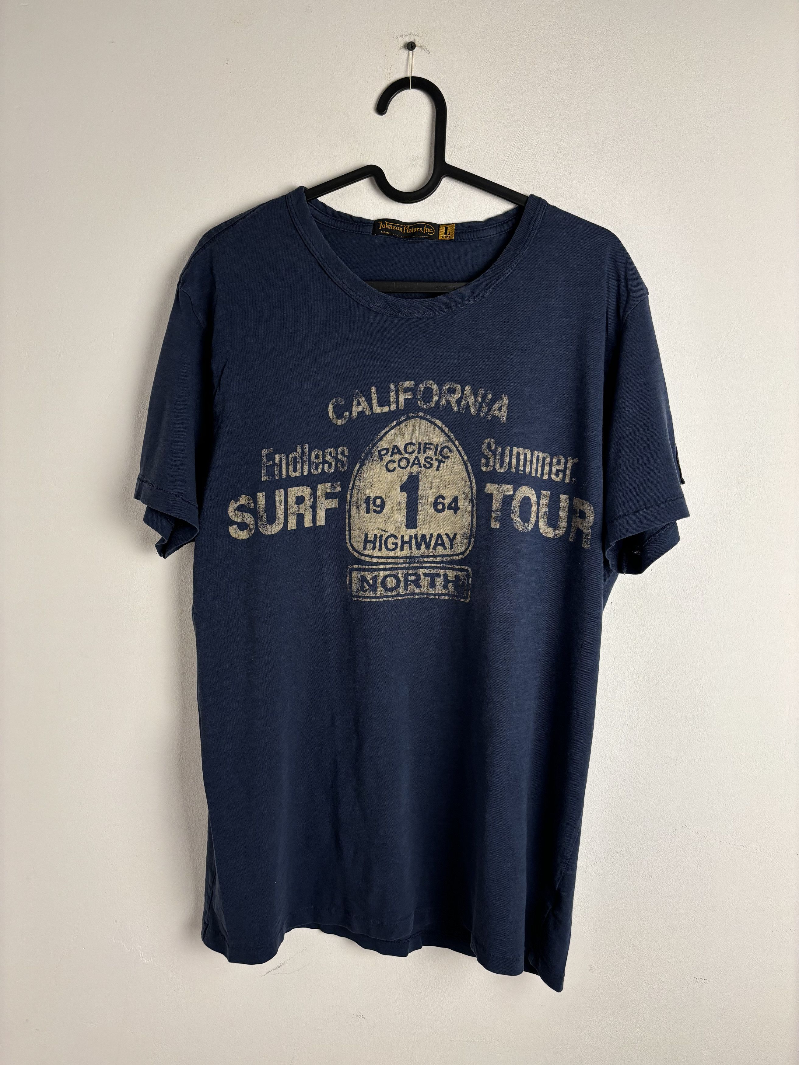 HA90年代USA製　JohnsonMotors SteveMcQueen Johnson Motors Johnson Motors Inc. Steve McQueen Vintage T-Shirt