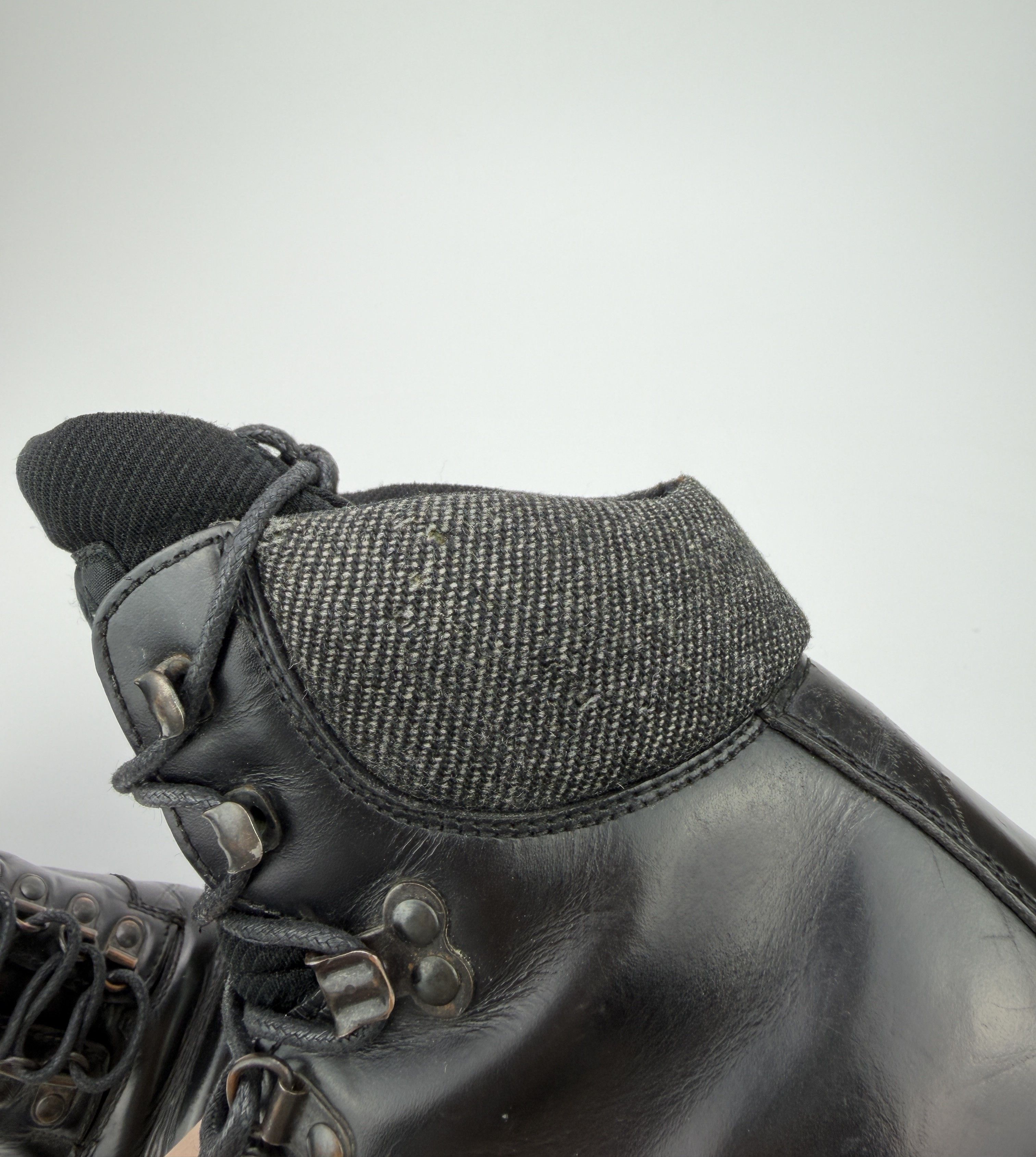 Prada Vintage Prada Vibram Heavy Leather Military Ankle Boots Size US 6 / IT 36 - 17 Thumbnail