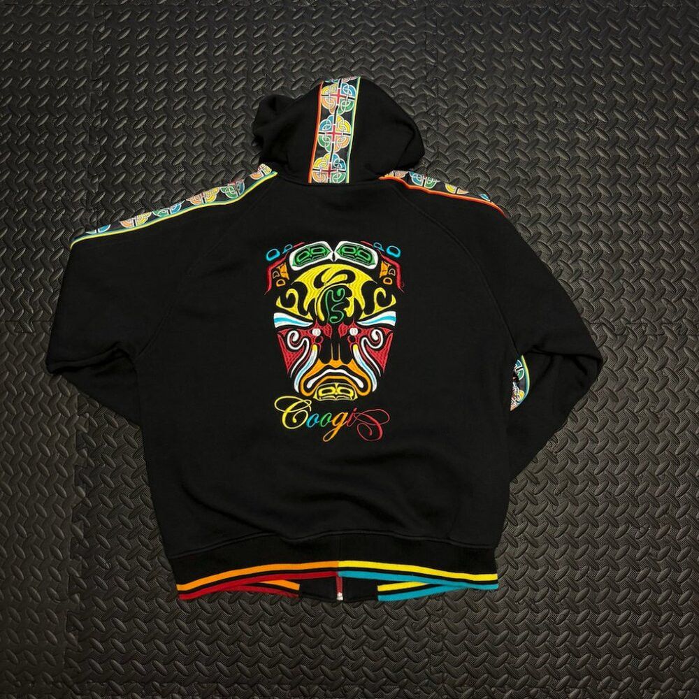 Coogi COOGI Heavyweight Embroided Zip-Up Hoodie (RARE) Size US XL / EU 56 / 4 - 3 Thumbnail
