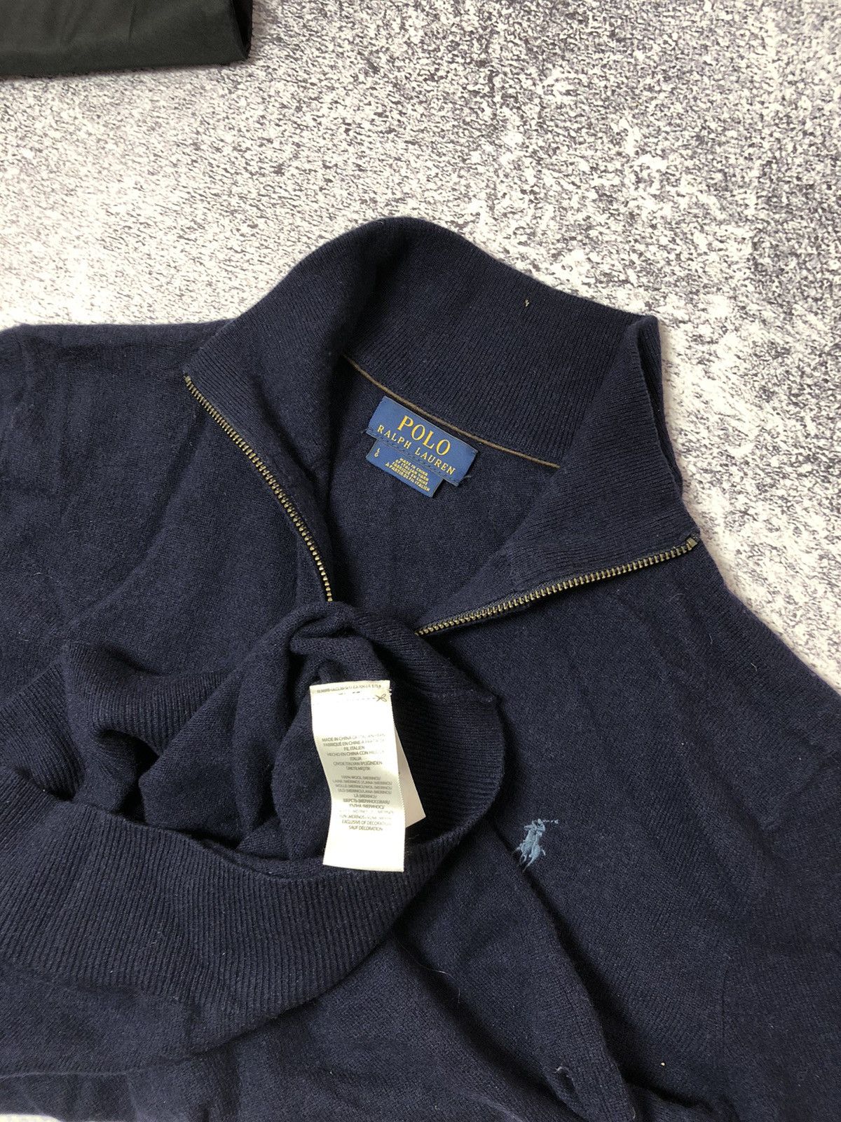 Polo Ralph Lauren Men’s vintage 1/4 zip Polo Ralph Lauren y2k casual usa drill Size US L / EU 52-54 / 3 - 4 Thumbnail