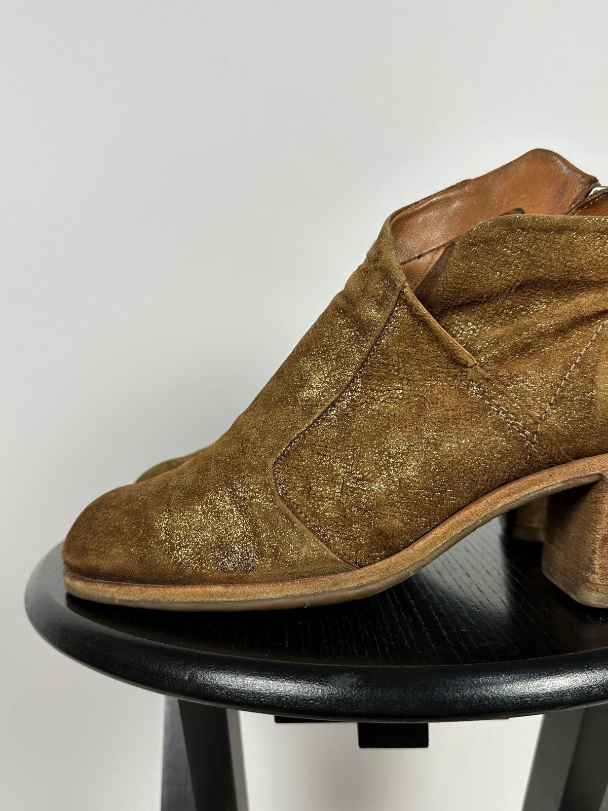 A.S.98 A.S.98. Airstep Leather Biker Ankle Boots Size US 11 / IT 41 - 13 Thumbnail