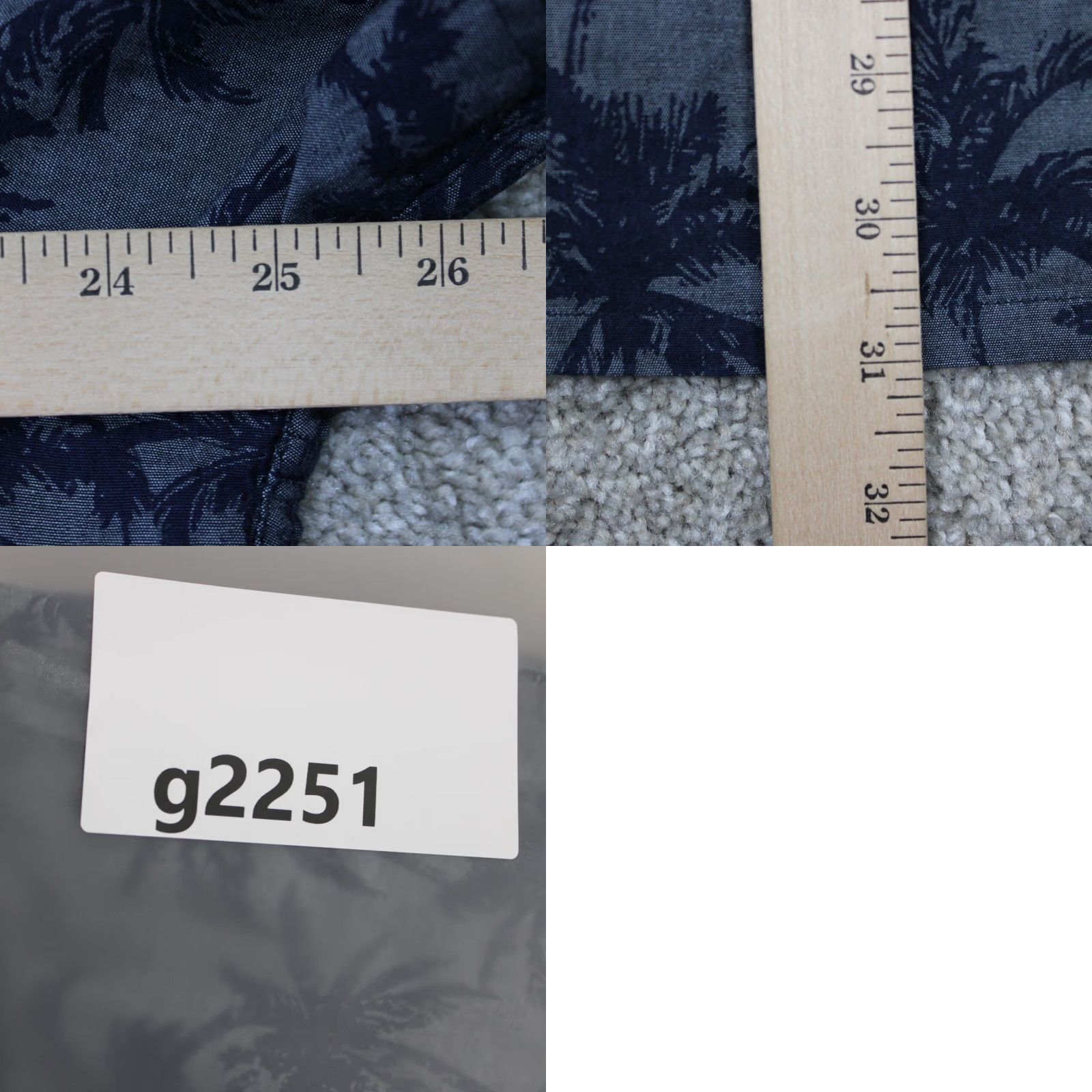 Vintage Mountain Warehouse Hawaiian Shirt NWT Mens XL Blue Tropical Floral S/S Cotton Button-Up Shirt Mens XL Blue Floral Hawaiin Tropical Printed Shirt Size US XL / EU 56 / 4 - 9 Thumbnail