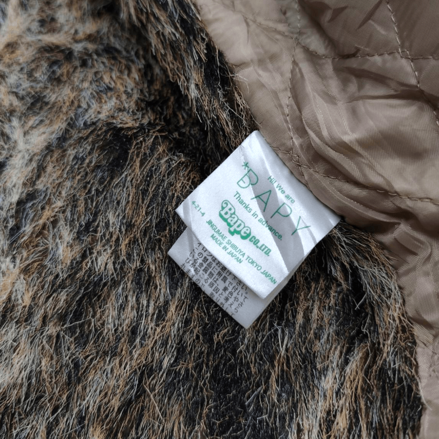 Bape BAPY by BAPE Fur Inner Canvas Hoodie Jacket Size M / US 6-8 / IT 42-44 - 9 Thumbnail