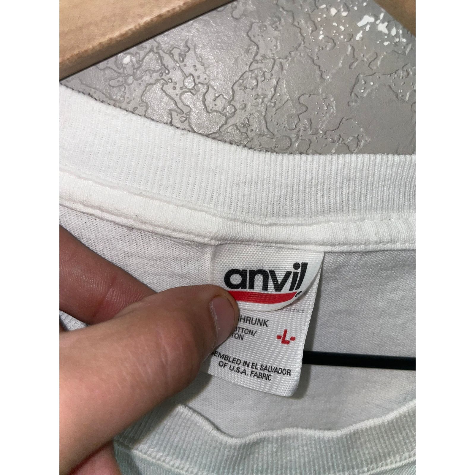 Anvil Vintage Mitzvah Shirt Congregation Emanuel Day Jewish Tee L Size US L / EU 52-54 / 3 - 4 Thumbnail