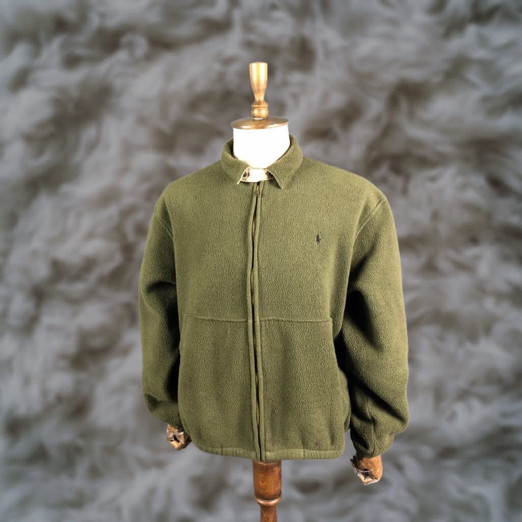 Ralph Lauren Ralph Lauren Jacket Green Men Size XXL Full Zip Polyester Classic Casual Embroidered Logo Walking Size US XXL / EU 58 / 5 - 1 Thumbnail