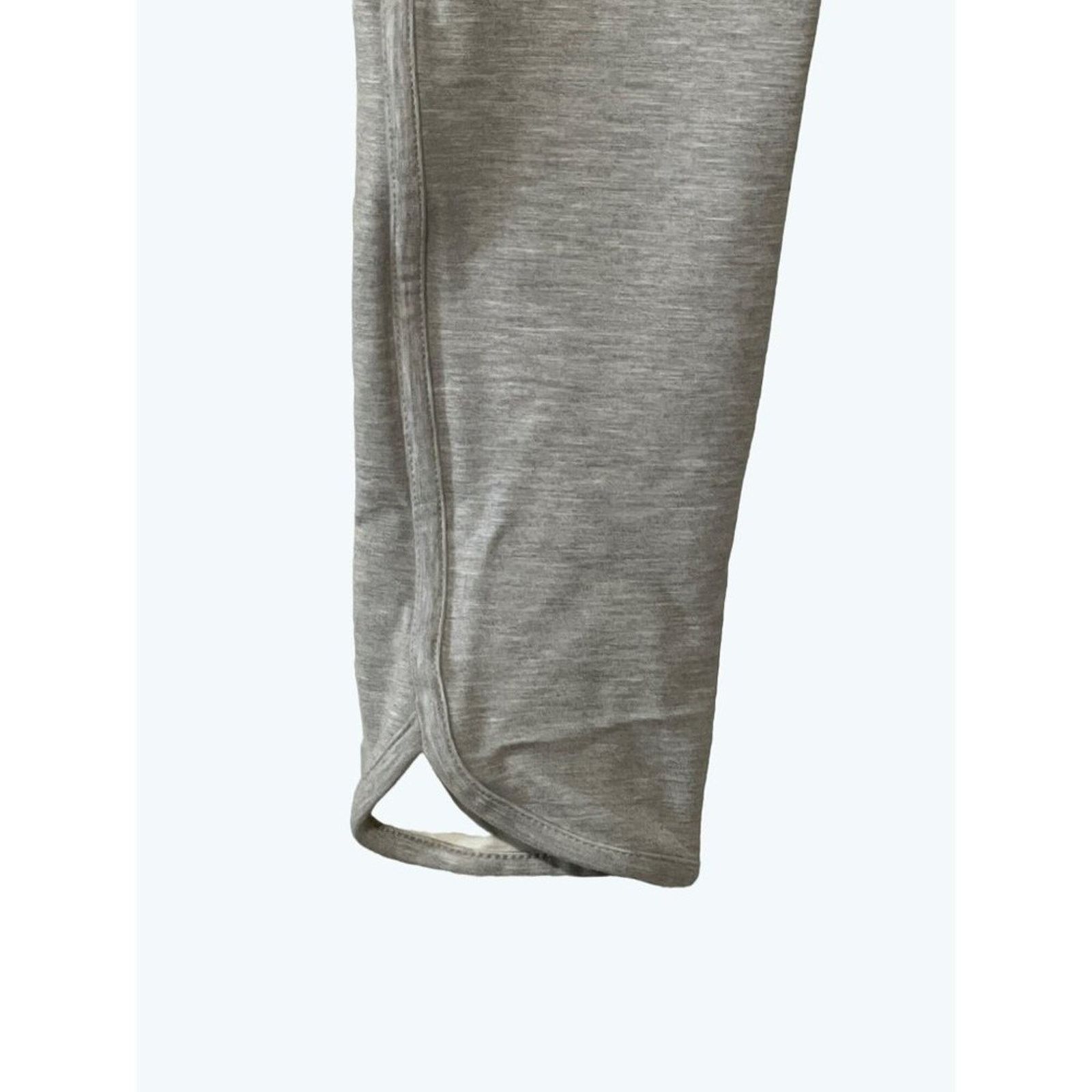 Lou & Grey Lou & Grey Leggings Womens Medium Elastic Waistband Gray Size 29" - 2 Thumbnail