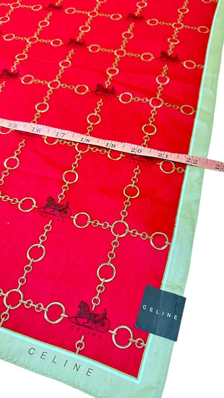 Celine × Vintage Celine Bandana / Handkerchief Size ONE SIZE - 6 Thumbnail
