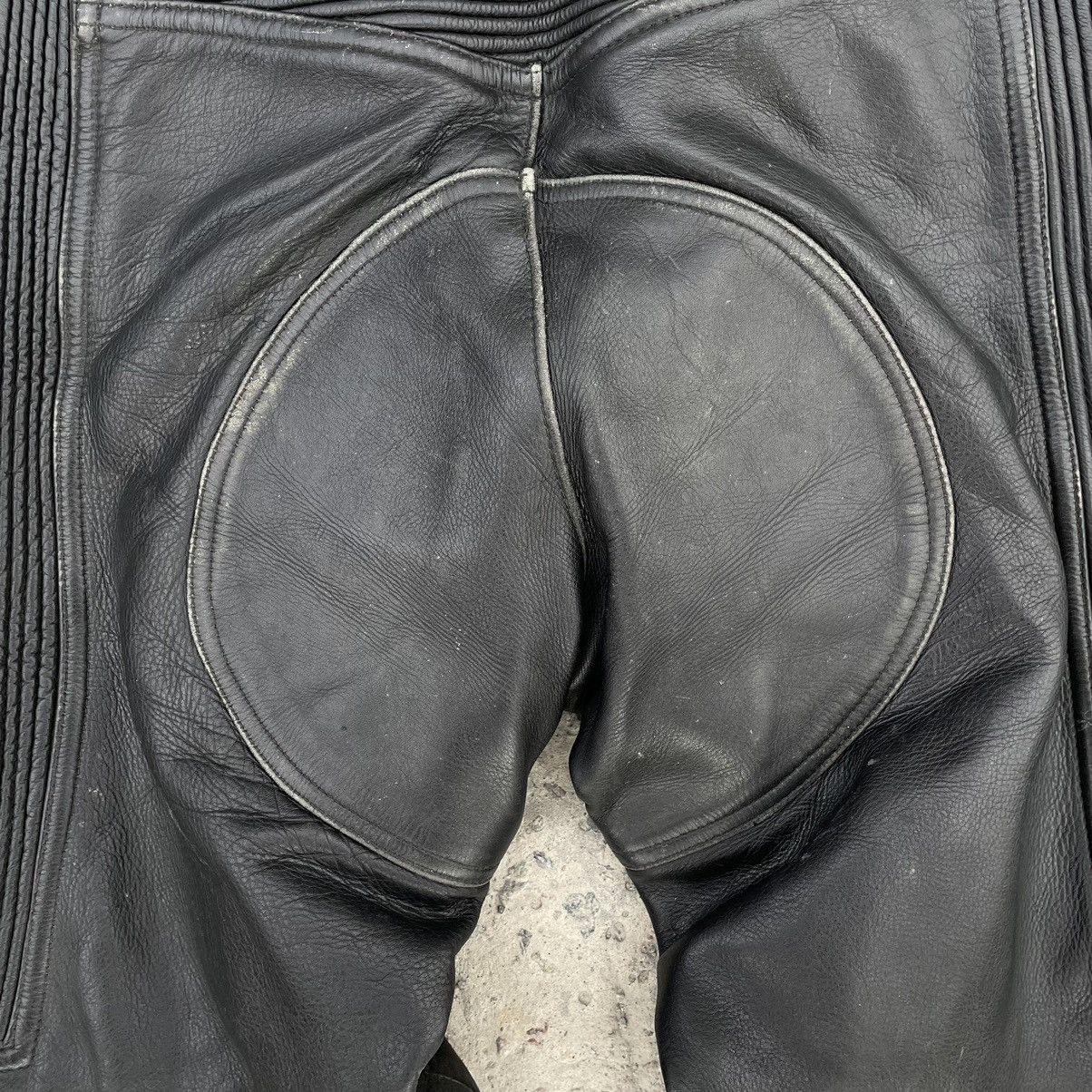 Other Vintage Moto Leather Pants 50 Size Y2K 90s USA Japan Size US 31 - 12 Thumbnail