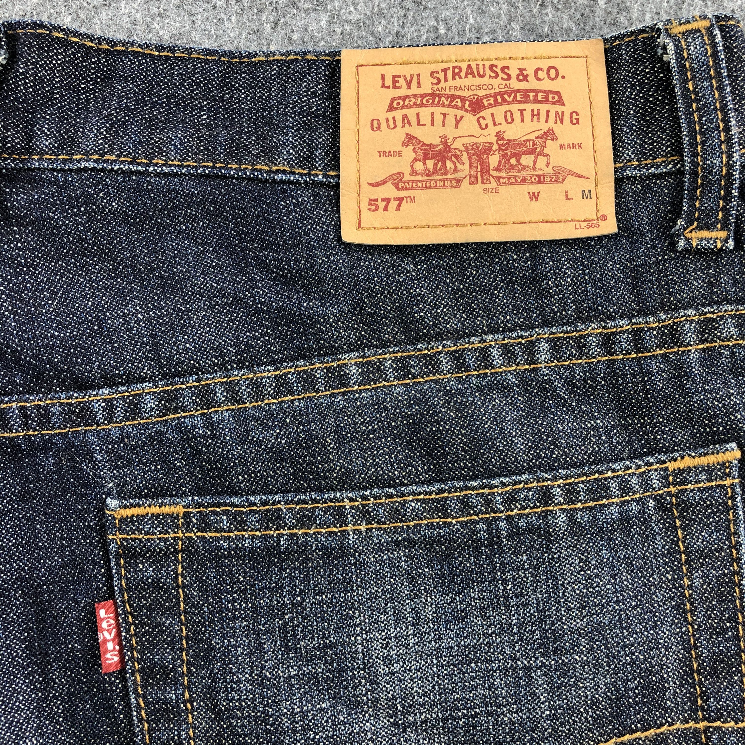 Levi's Vintage 90s Levis 577 Jeans-J1165 Size US 33 - 5 Thumbnail