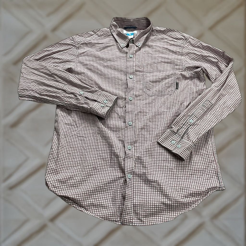 Vintage Columbia Shirt Men Large Multi Plaid Flannel Button Down Long Sleeve Rapid River Size US L / EU 52-54 / 3 - 1 Thumbnail