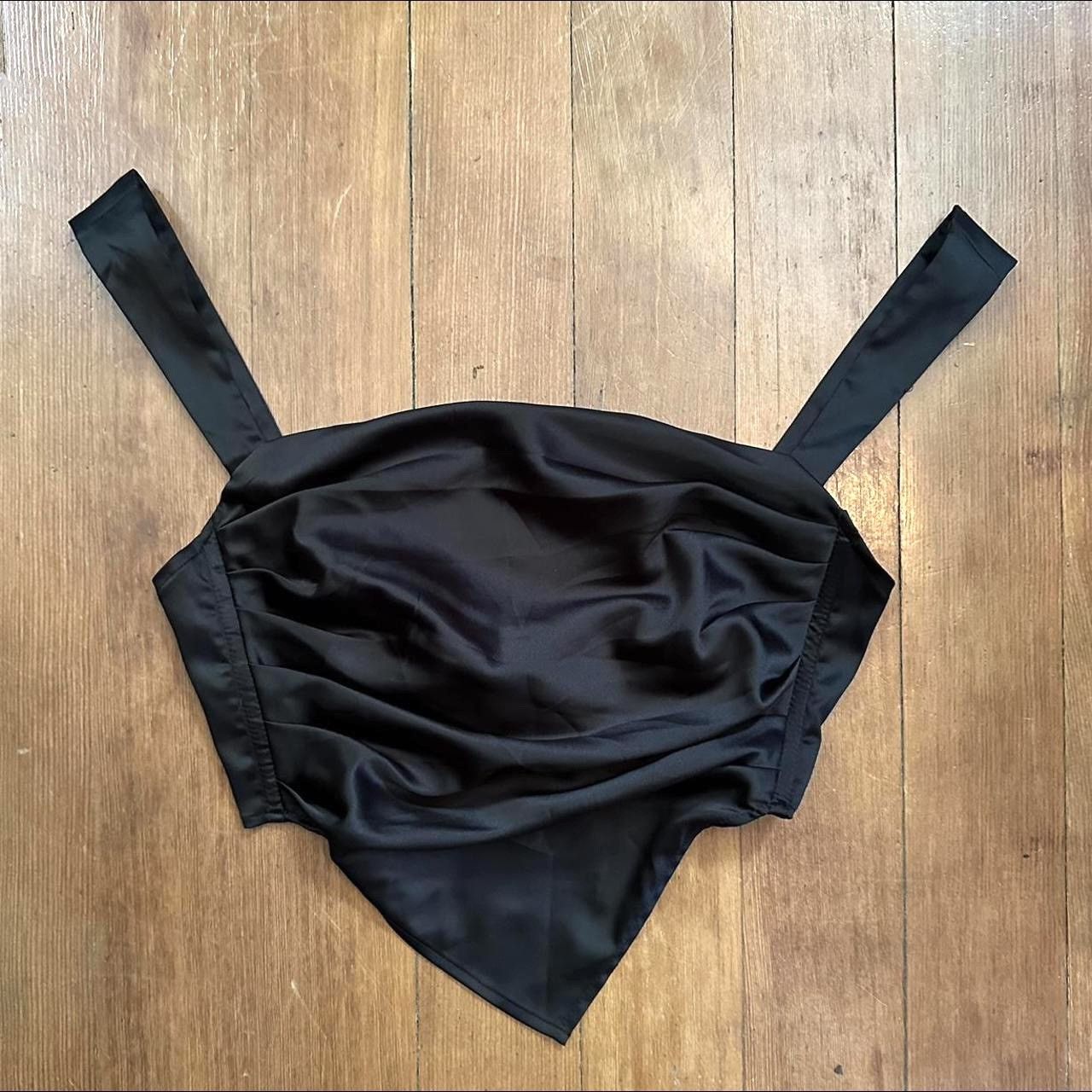 Miaou black tie top (xs) never worn