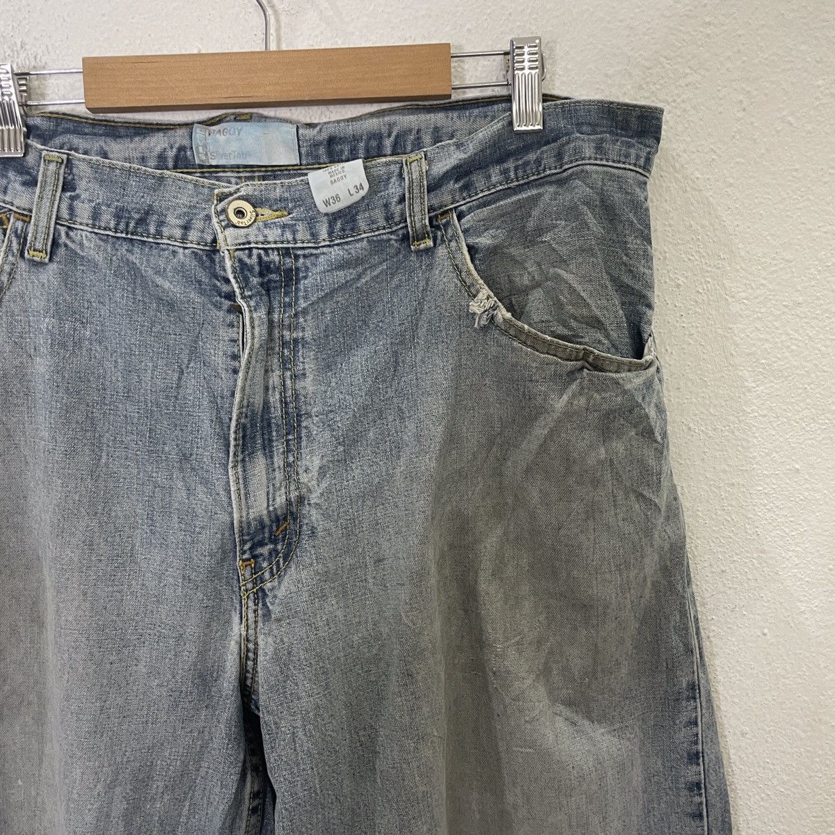 Levi's Vintage Levis Silver Tab Baggy Denim Size US 36 / EU 52 - 2 Thumbnail