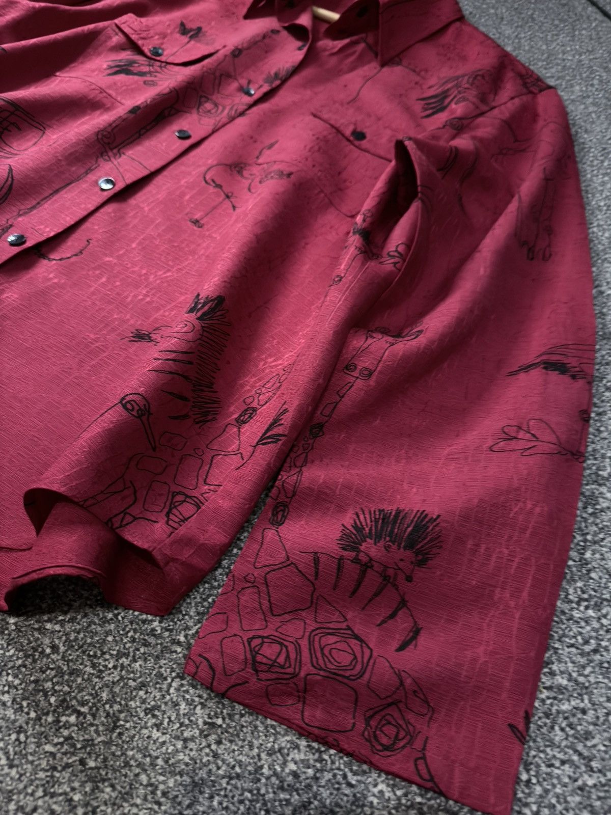 Chicos Vintage Rare Chico’s Krazy Kritter 100% Silk Size US M / EU 48-50 / 2 - 4 Thumbnail
