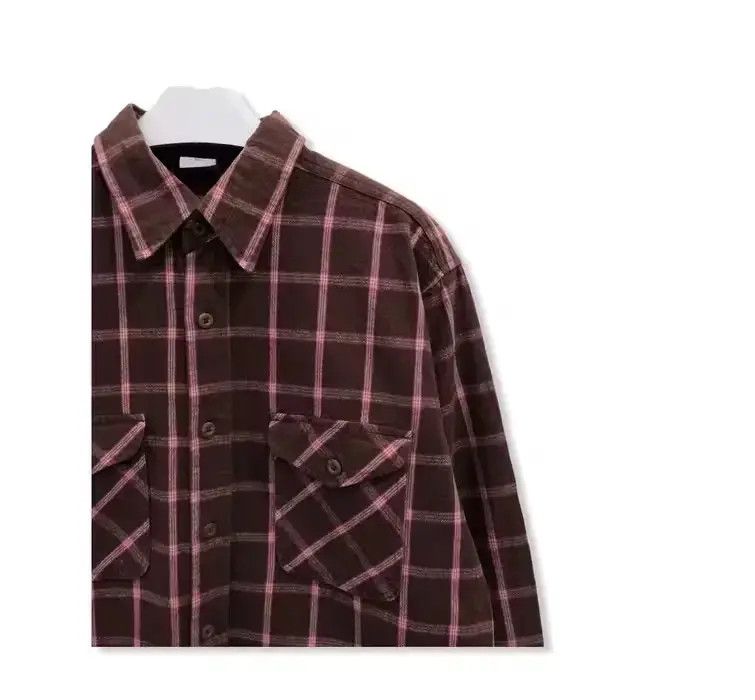 Vintage Vintage Cinema Plaid Tartan Flannel Shirt 👕 Size US M / EU 48-50 / 2 - 2 Thumbnail