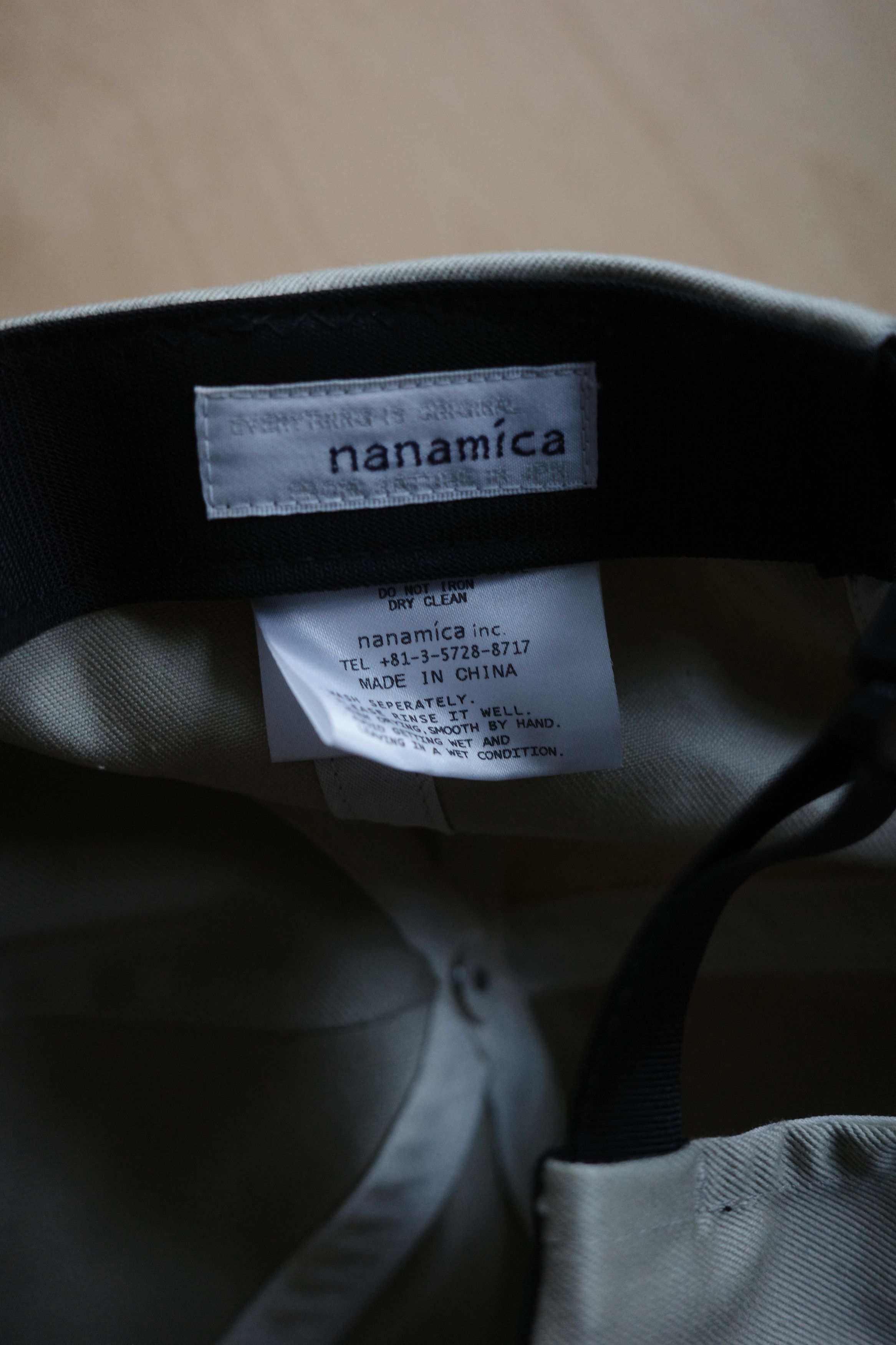Nanamica Nanamica Chino Cap Khaki Size ONE SIZE - 6 Thumbnail