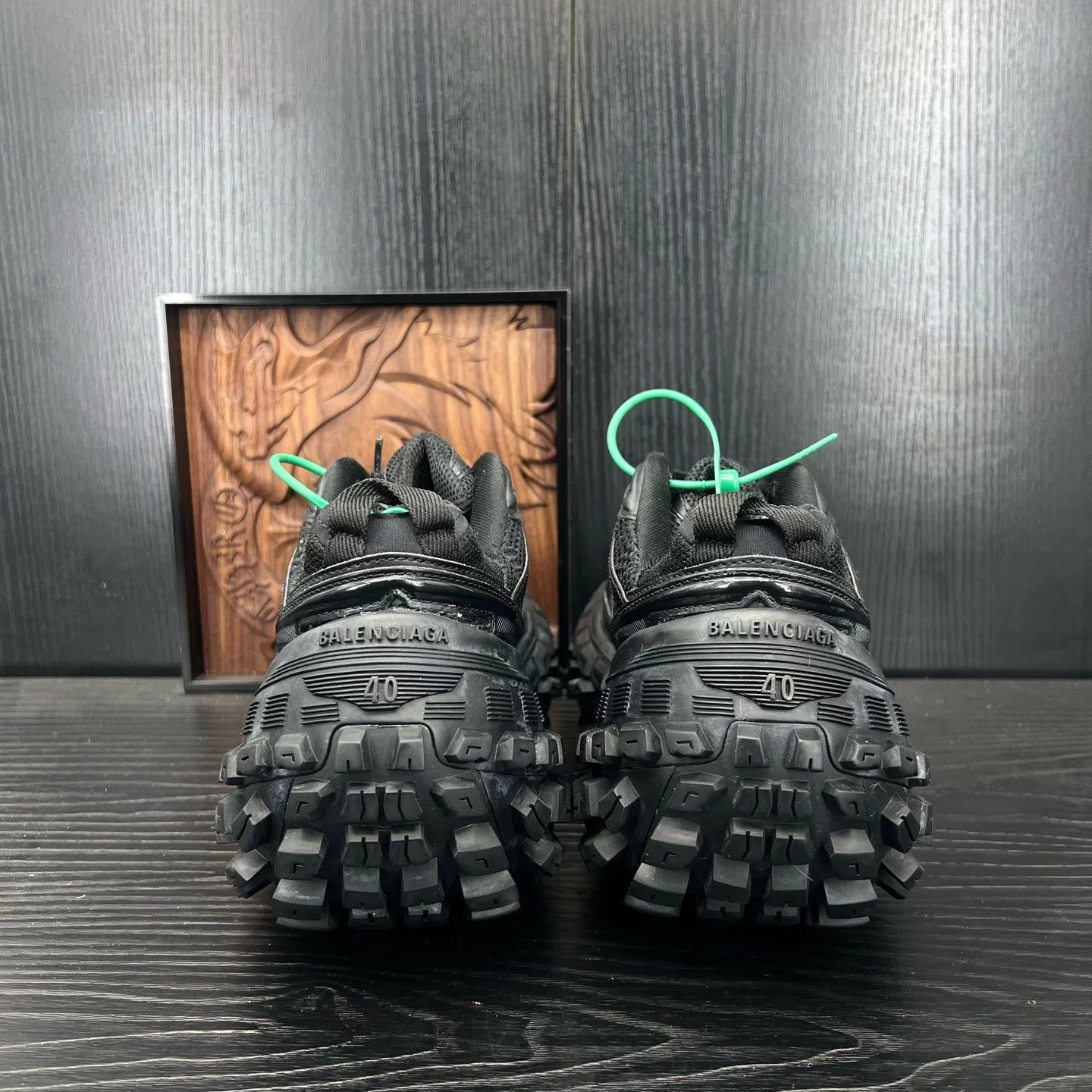 Balenciaga Balenciaga Tire Sneaker Black US 40 Size US 7 / EU 40 - 6 Thumbnail