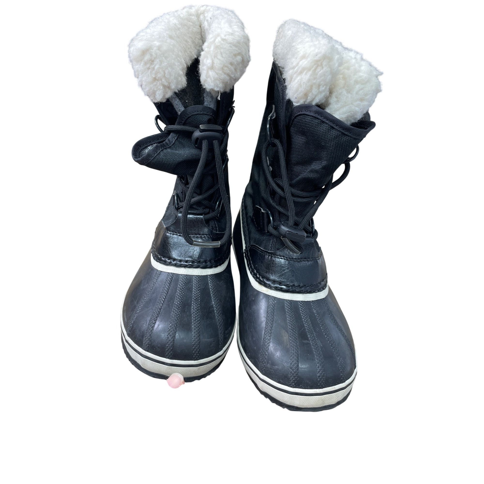 SOREL Sorel Womens Black Waterproof faux fur lined Winter Boots Si Size US 5 / IT 35 - 7 Thumbnail