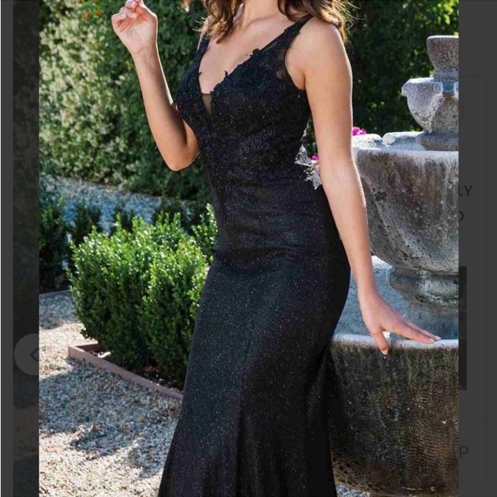 NBD Eureka sparkle and lace dress 3xl black Size 3XL / US 20-22 - 1 Thumbnail