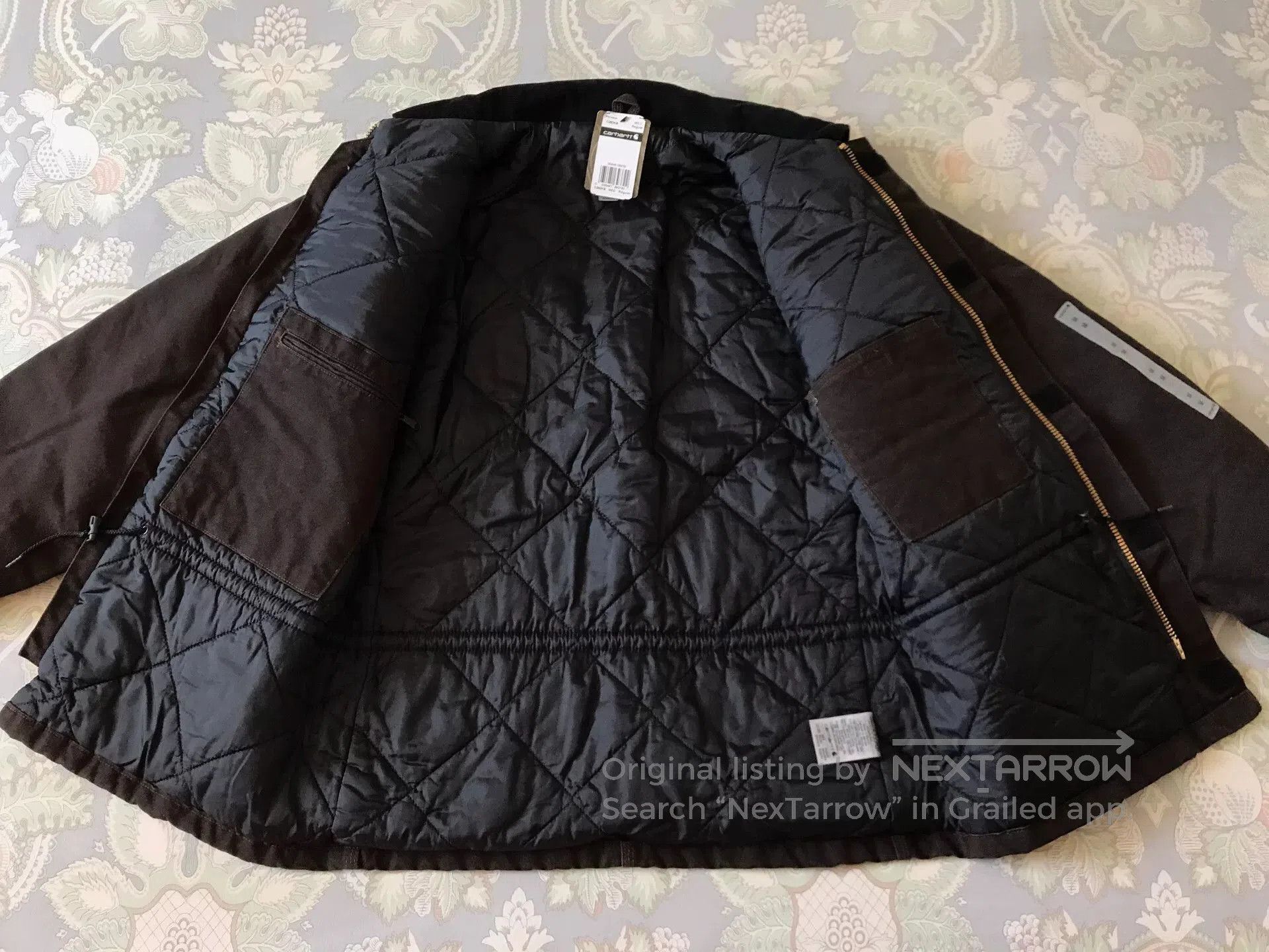 Carhartt Carhartt C26 DKB Washed Canvas Work Jacket. Size US M / EU 48-50 / 2 - 3 Thumbnail