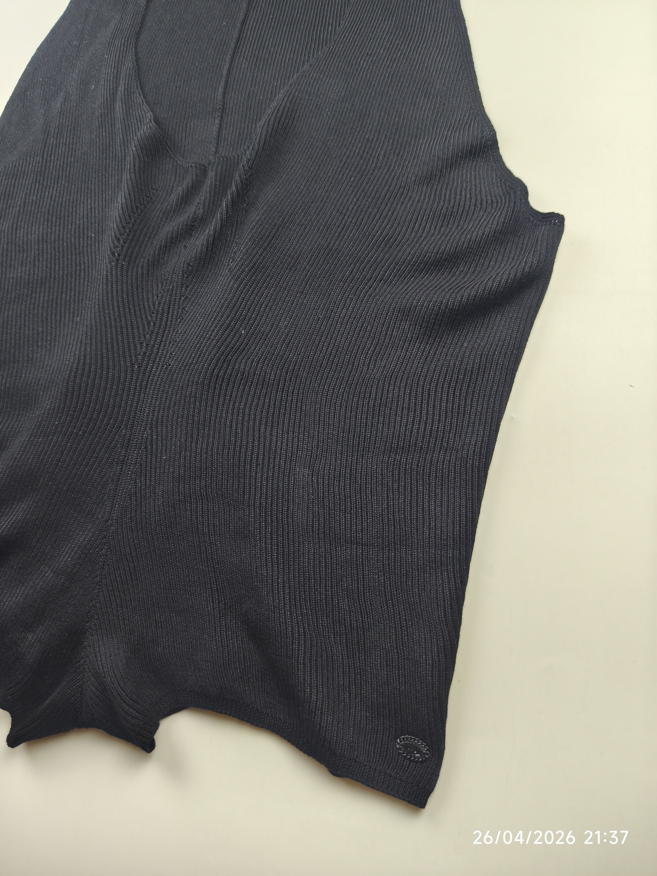 Chanel Chanel S/S 08' karl lagerfeld - knit silk jumpsuit Size XS / US 0-2 / IT 36-38 - 7 Thumbnail