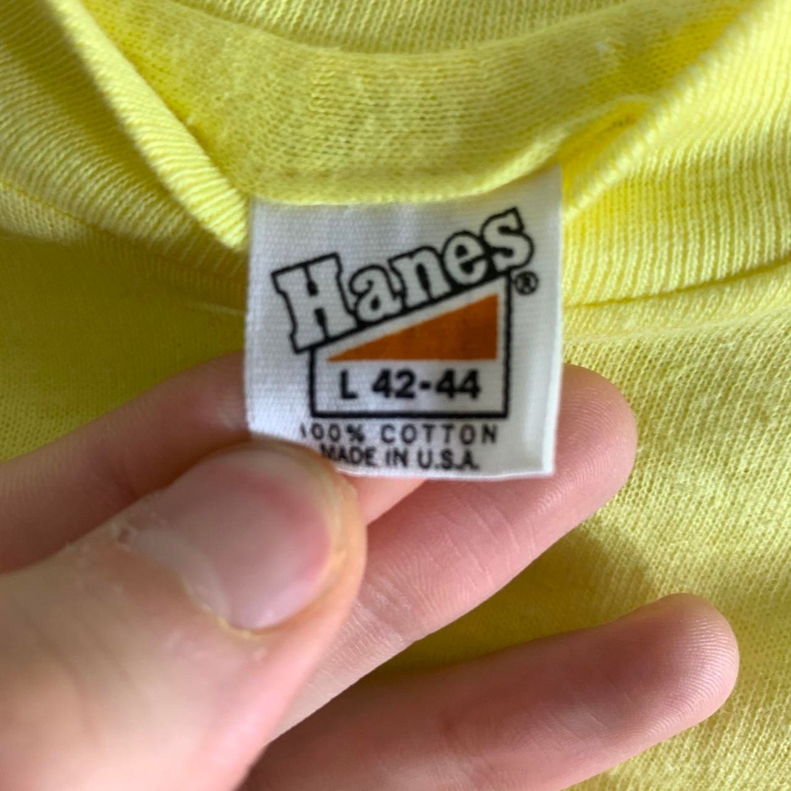 Hanes 80's GRATEFUL DEAD Blues For Allah single stitch tee shirt L Size US L / EU 52-54 / 3 - 5 Thumbnail