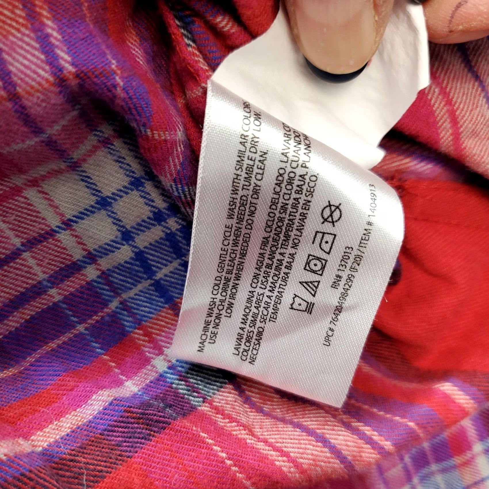 Orvis Orvis Shirt Women S Multicolor Plaid Flannel Chest Pocket Collared Button Up - Womens Size S Shirt Size S / US 4 / IT 40 - 6 Thumbnail
