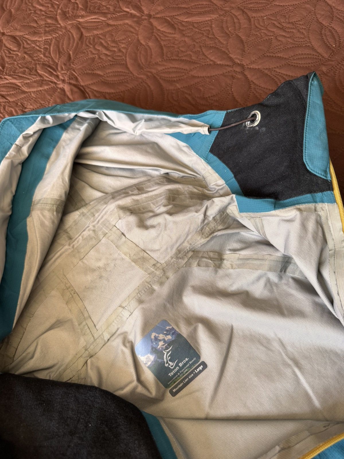 Japanese Brand TETON BROS. TSURUGI LIGHT JACKET GORPGEAR OUTDOOR Size US L / EU 52-54 / 3 - 9 Thumbnail
