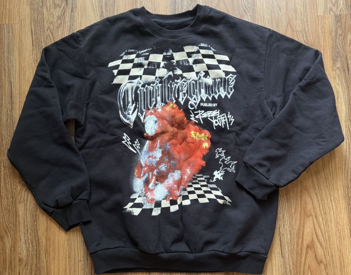 Civil Regime Civilregime - Rebel Youth heavyweight unicorn Size US XL / EU 56 / 4 - 1 Thumbnail