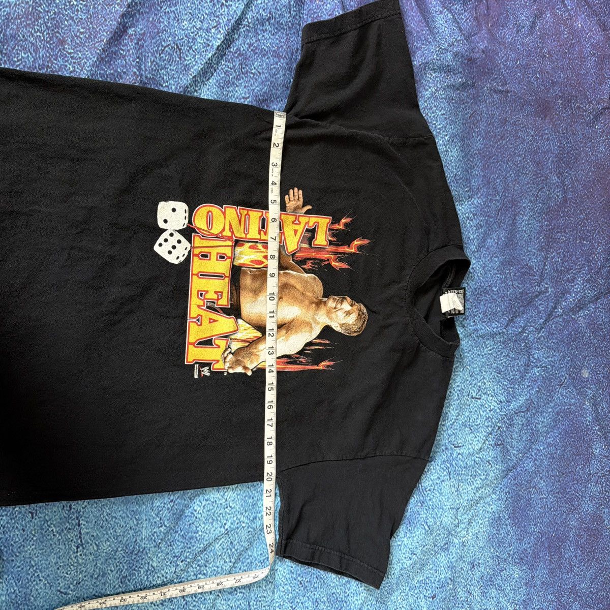 WWE 05 Eddie Guerrero Latino Heat shirt 🔥🎲 Size US L / EU 52-54 / 3 - 6 Thumbnail
