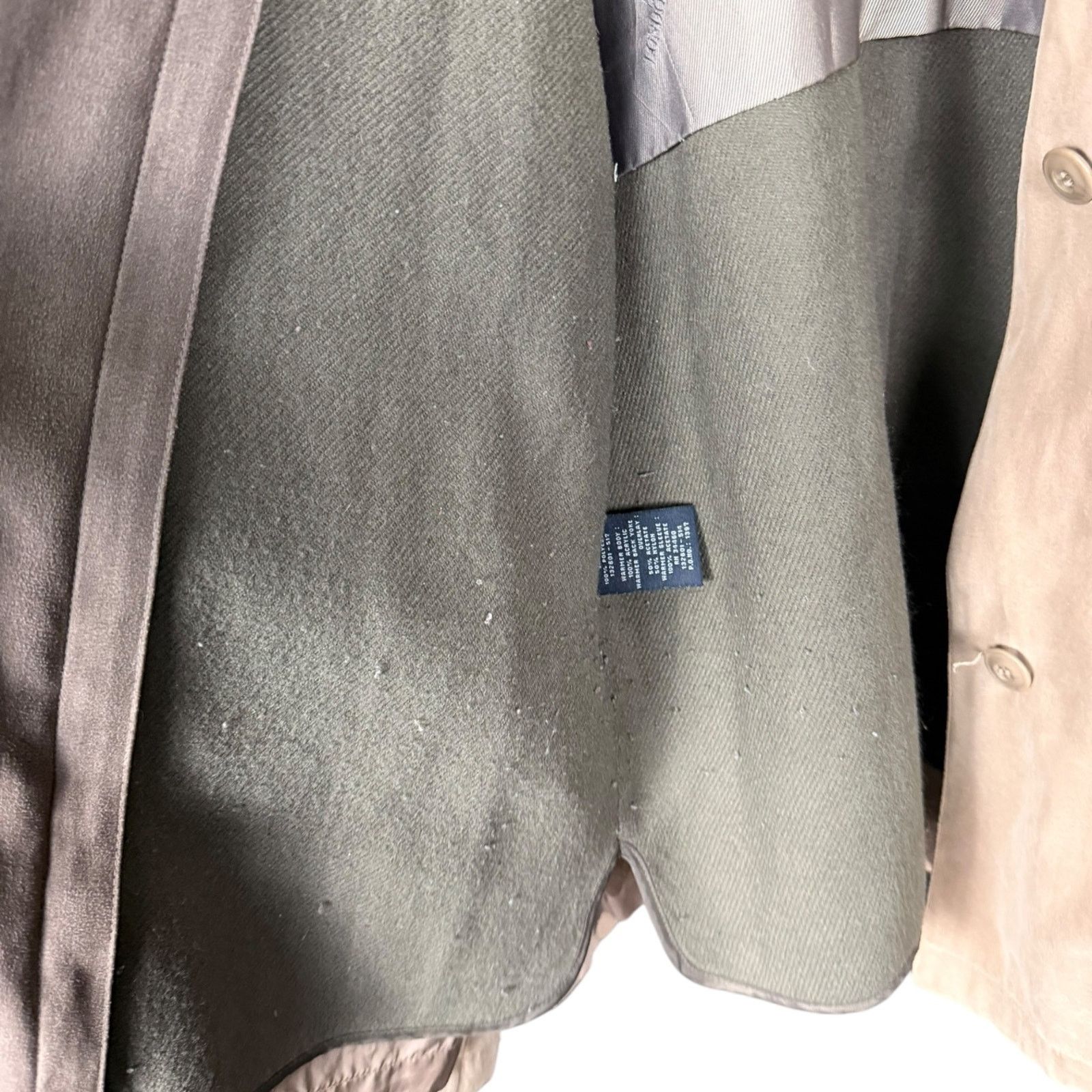 London Fog London Fog Beige Brown Men's Medium Fleece Lined Trench Coat Size US M / EU 48-50 / 2 - 12 Thumbnail