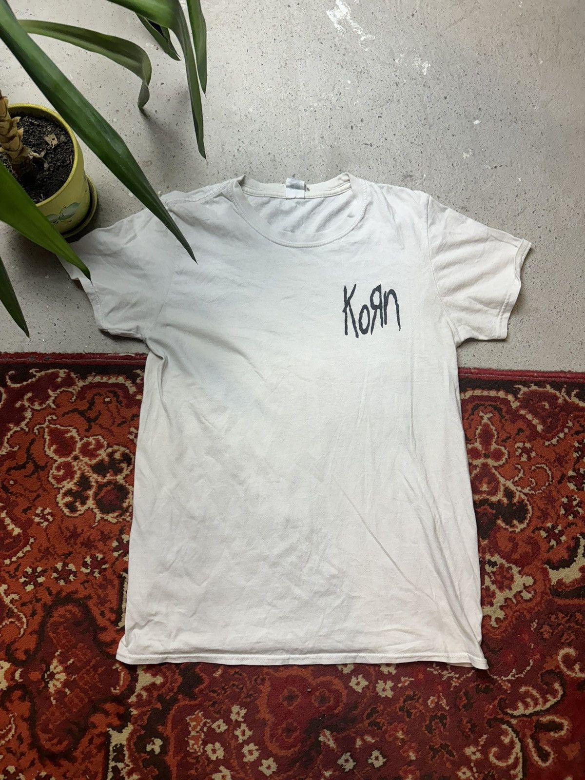 Band Tees × Vintage Vintage Y2K Korn Scratched Suffering Band Tee Size US M / EU 48-50 / 2 - 8 Thumbnail