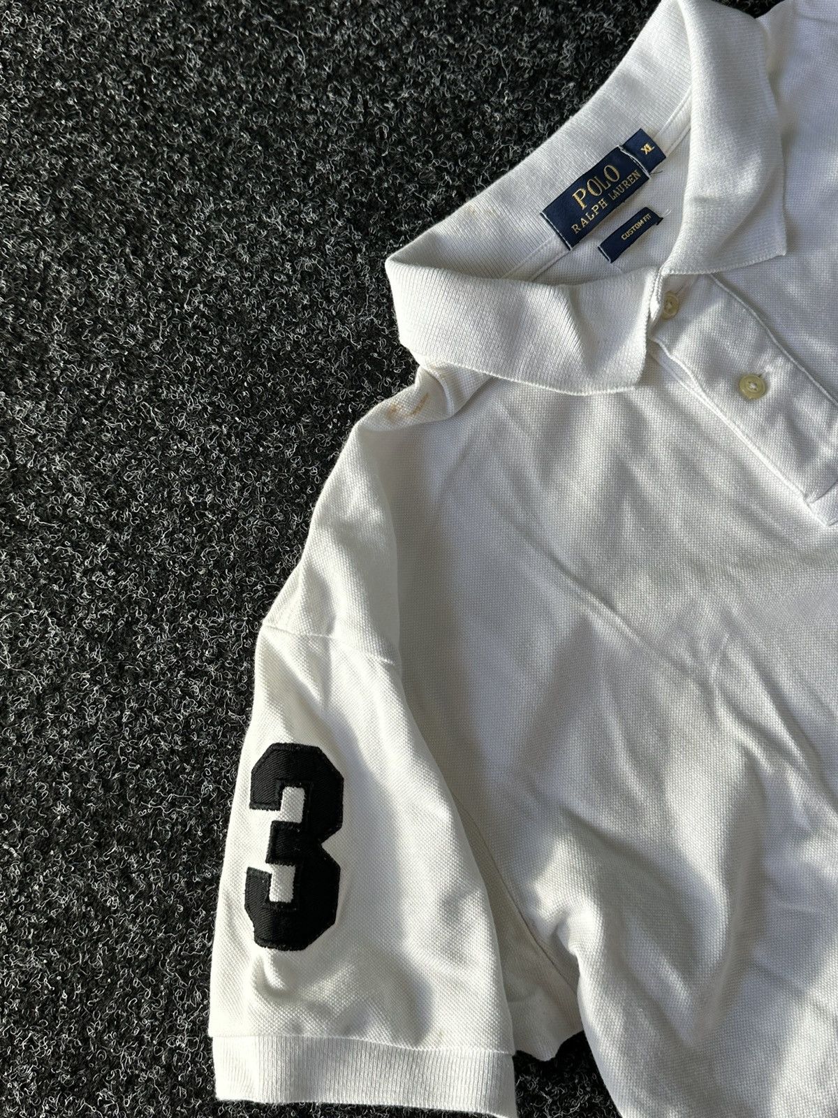 Polo Ralph Lauren × Vintage ❗️Vintage POLO Shirt Polo Ralph Lauren #3 USA Chief Keef styl Size US XL / EU 56 / 4 - 5 Thumbnail