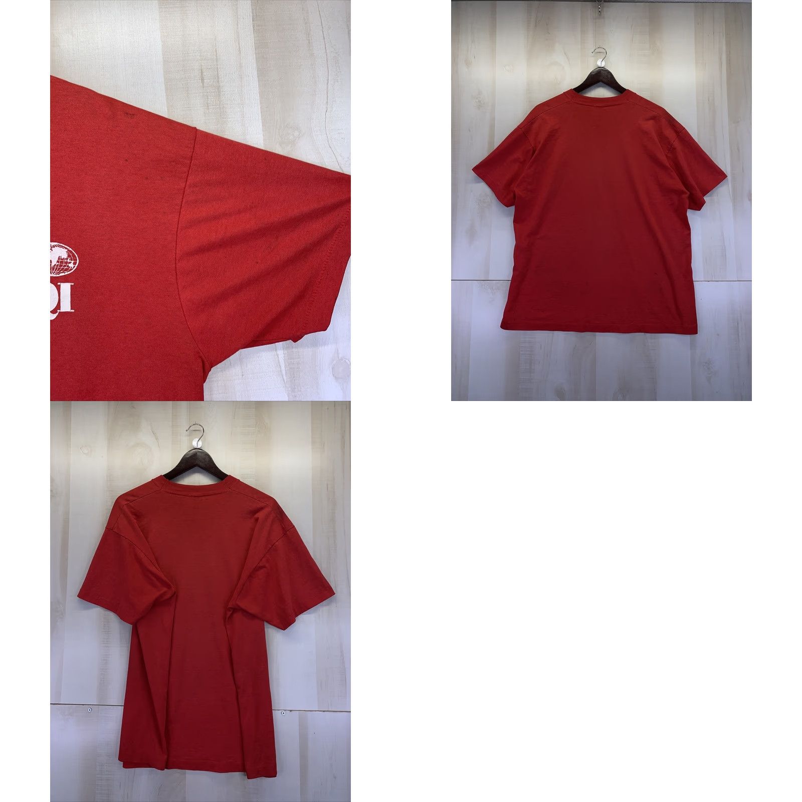 Vintage VINTAGE Screen Stars Chrysler Don Embroidered Red Mens Shirt XL Short Sleeve Graphic Tee 1980s Mens Size US XL / EU 56 / 4 - 8 Thumbnail