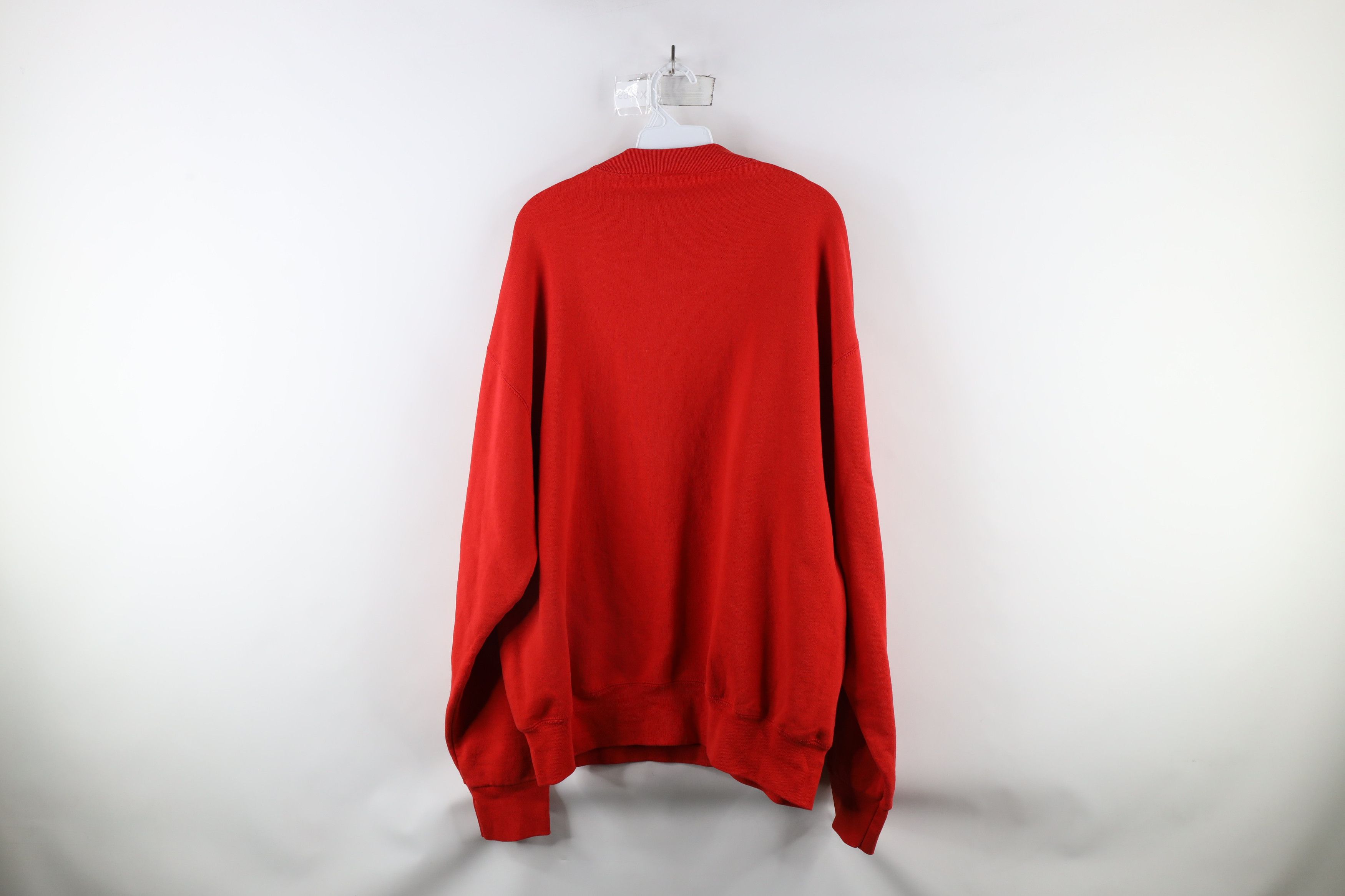 Vintage Vintage 90s Out Detroit Red Wings Hockey Sweatshirt Red Size US XL / EU 56 / 4 - 10 Thumbnail