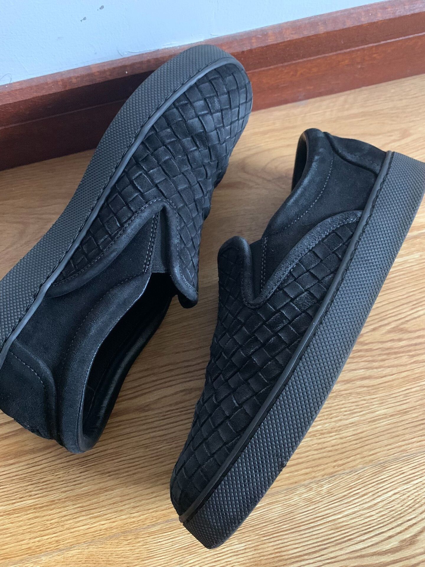 Bottega Veneta Bottega Veneta Suede Woven Slip-On Size US 6 / EU 39 - 1 Thumbnail