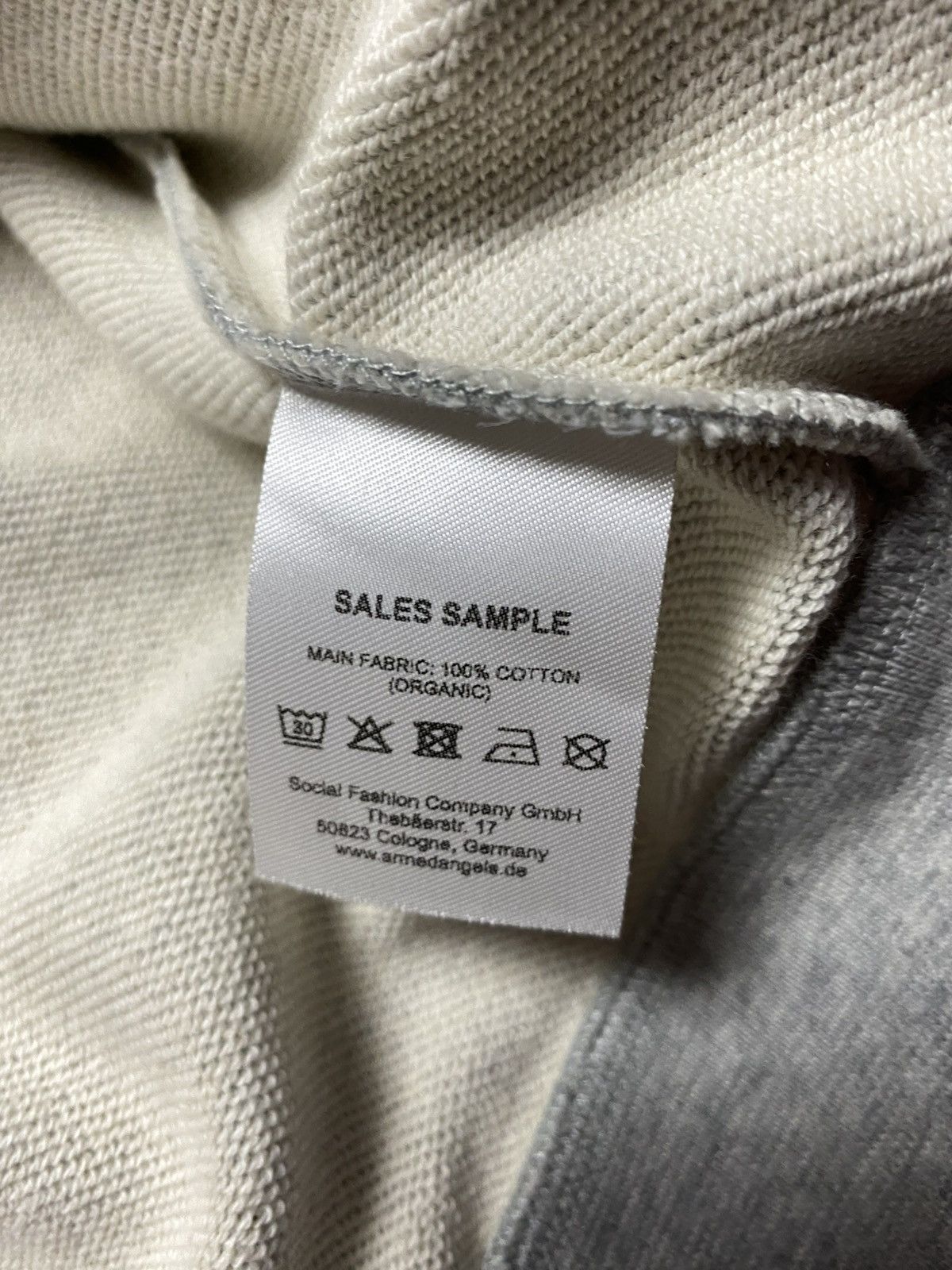 Designer Armedangels Zip Sweatshirt Organic Cotton Minimalist Size M Size US M / EU 48-50 / 2 - 7 Thumbnail