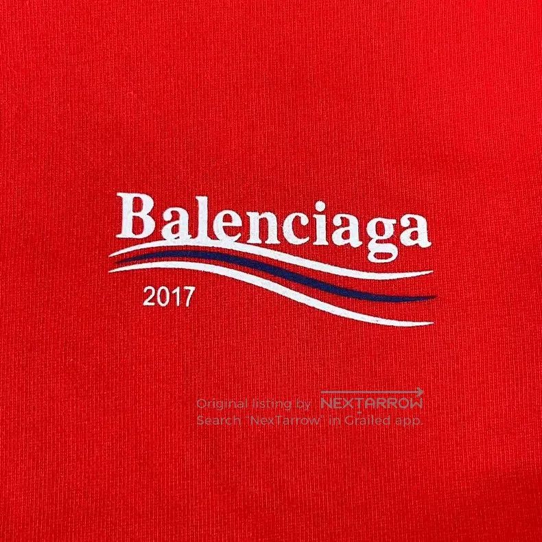 Balenciaga Balenciaga Red Cola Wave Logo Hoodie Size US S / EU 44-46 / 1 - 4 Thumbnail