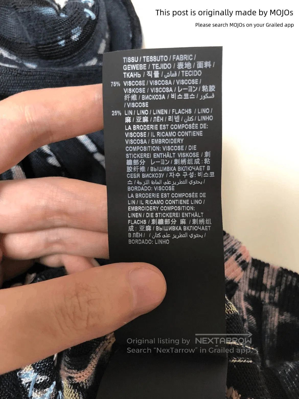 Saint Laurent Paris Saint Laurent Paris Joint Color Patches Stitch Knitwear. Size US XS / EU 42 / 0 - 8 Thumbnail