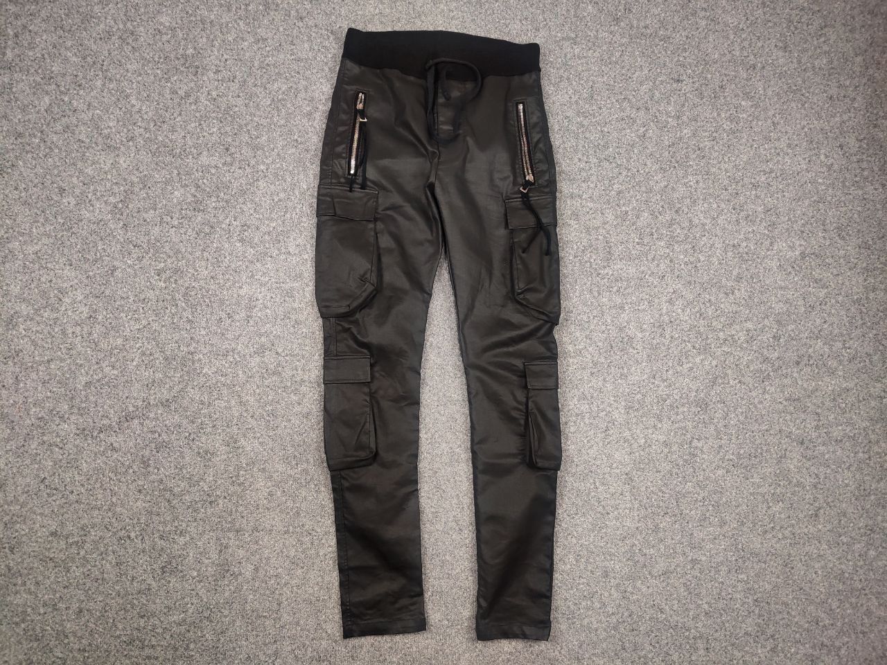 Vagabond Vagabond Black Slim Multipocket Cargo Pants Rick owens style Size US 34 / EU 50 - 5 Thumbnail
