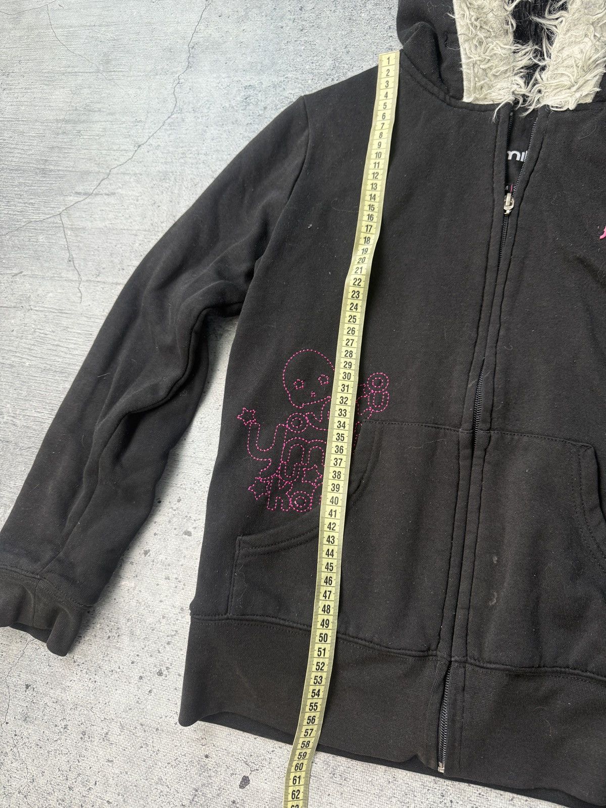 Abercrombie & Fitch Abercrombie and Fitch Japanese Fur Hoodie Y2K Hysteric Style Size US S / EU 44-46 / 1 - 9 Thumbnail