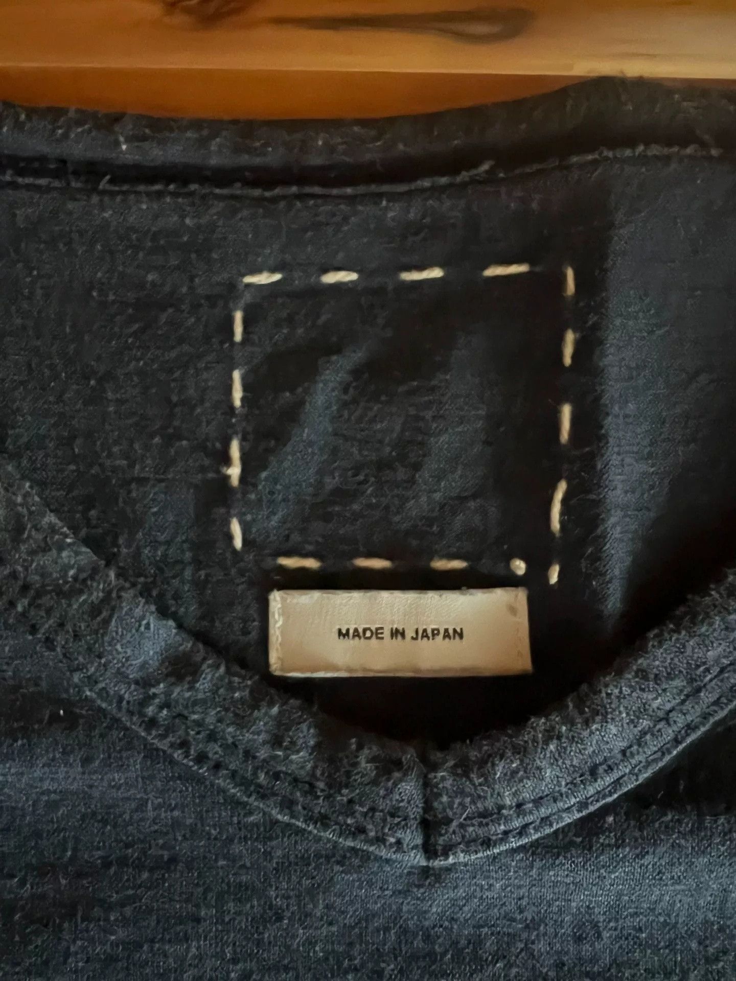 Visvim visvim Indigo V-Neck Short Sleeve T-Shirt Size US M / EU 48-50 / 2 - 6 Thumbnail