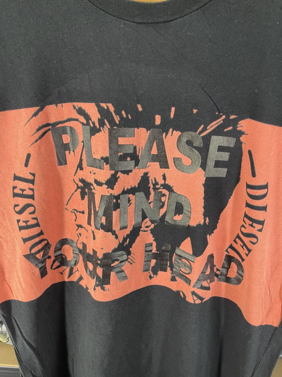 Diesel Vintage Diesel More Kaos Over You Shirt Tee Size US M / EU 48-50 / 2 - 2 Thumbnail