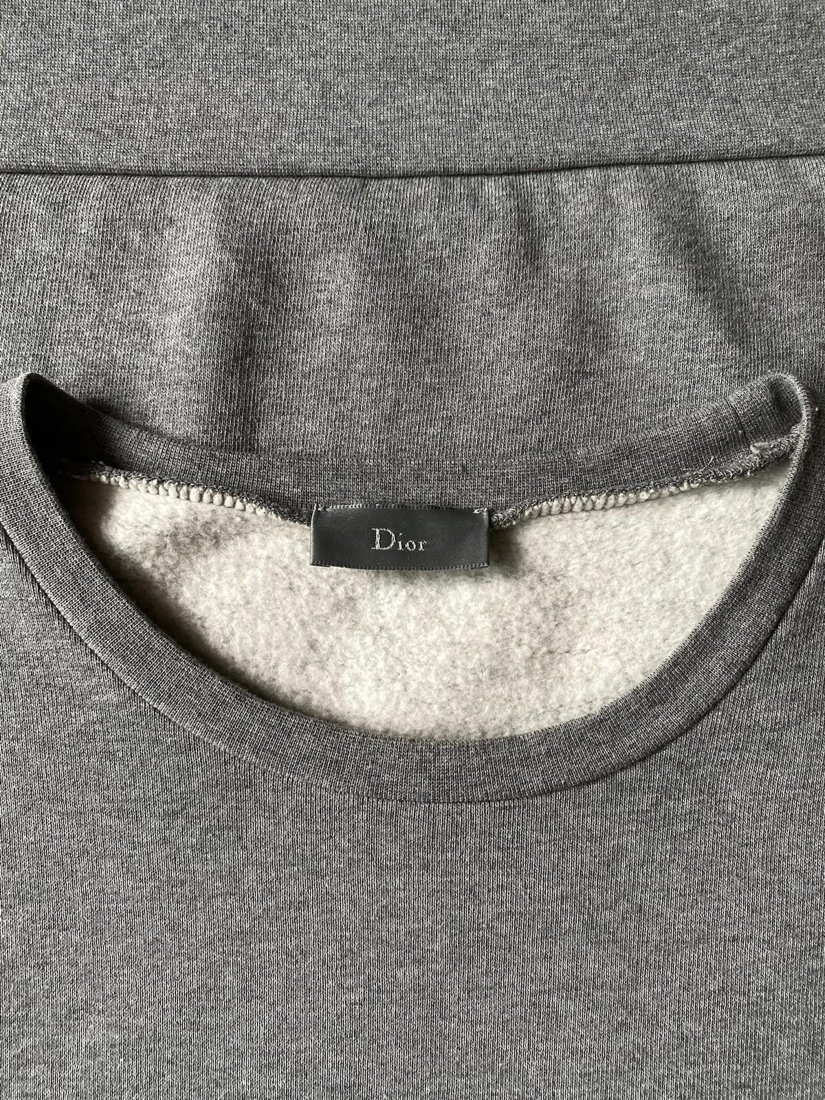 Dior 2013 Dior Homme by Kris Van Assche Sweatshirt Logo Size US L / EU 52-54 / 3 - 12 Thumbnail